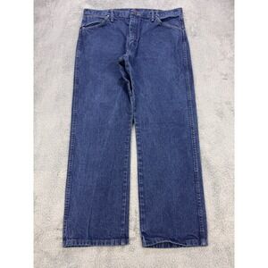 Wrangler Jeans Men 38x30 Blue Cowboy Cut Denim Western 13MWZ